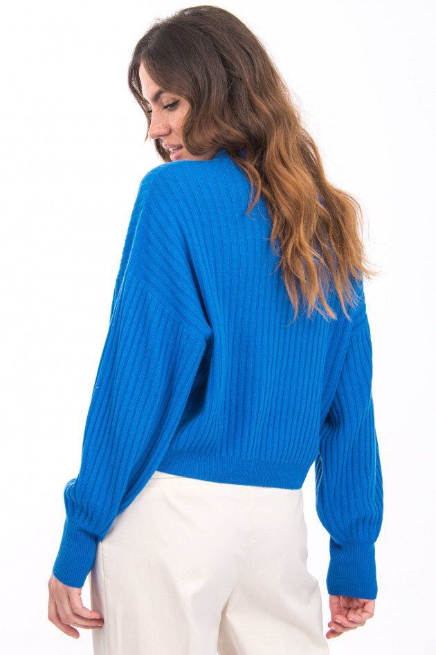 I Heart  Pullover aus Kaschmir-Mix in Azurblau