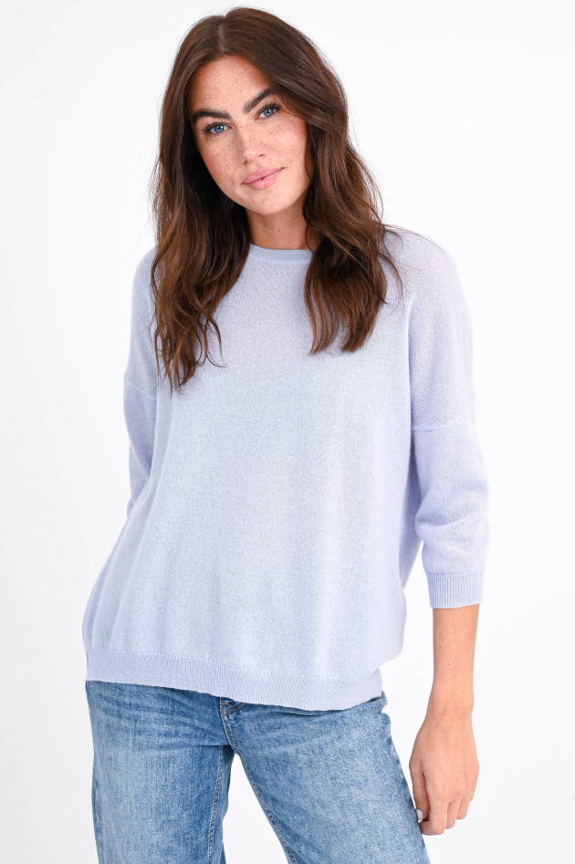 I Heart  Cashmere Pullover ELINOR in Hellblau