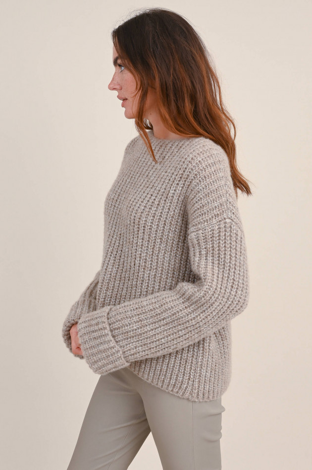 I Heart  Grobstrick Pullover KIRSTEN in Taupe