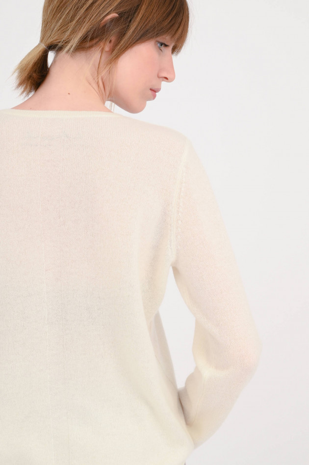 I Heart  Cashmere Pullover SOPHIE in Elfenbein