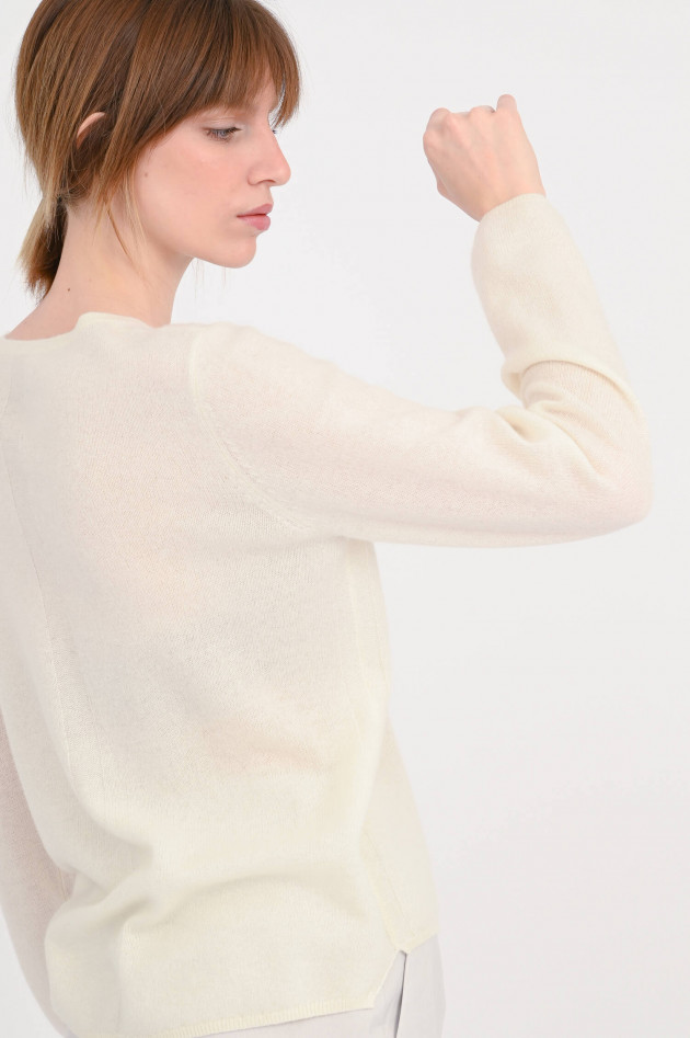 I Heart  Cashmere Pullover SOPHIE in Elfenbein