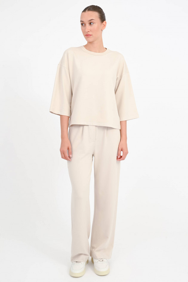 I Heart  T-Shirt mit 3/4 Ärmel in Creme