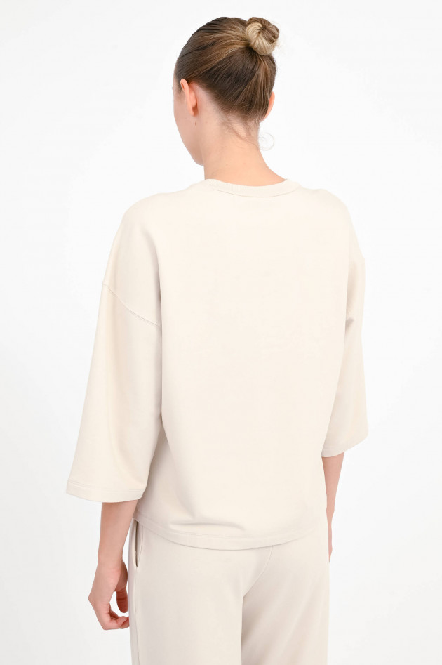 I Heart  T-Shirt mit 3/4 Ärmel in Creme