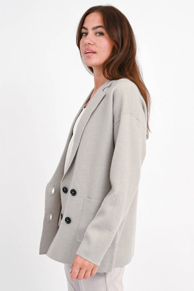 I Heart  Doppelreihiger Blazer VERENA in Grau