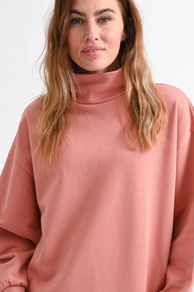 I Heart  Sweater LOTTA mit Stehkragen in Terracotta