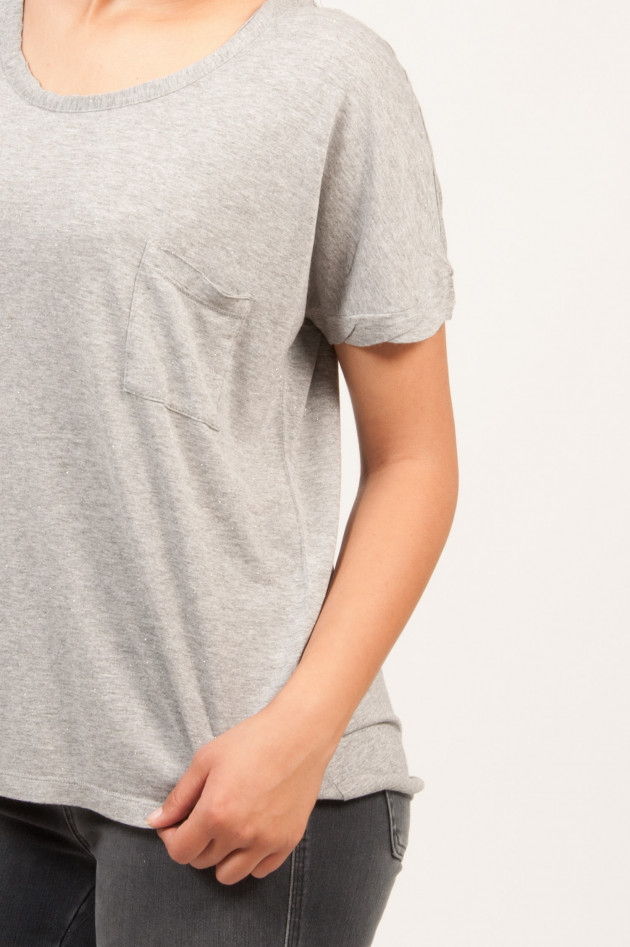 I Heart  T-Shirt in Grau/Silber