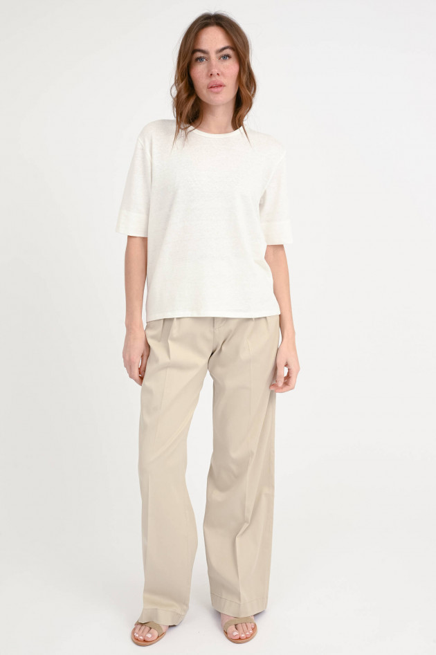 I Heart  Leinen-Shirt GRIETA in Creme