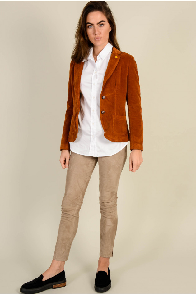 Ianux Blazer in Cognac