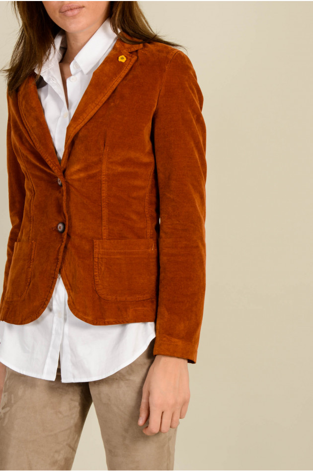 Ianux Blazer in Cognac