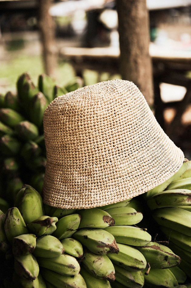 Ibeliv Bucket Hat ANDAO in Natur