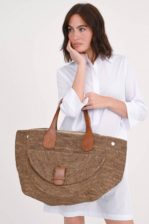 Ibeliv Henkeltasche LAZA II in Walnuss