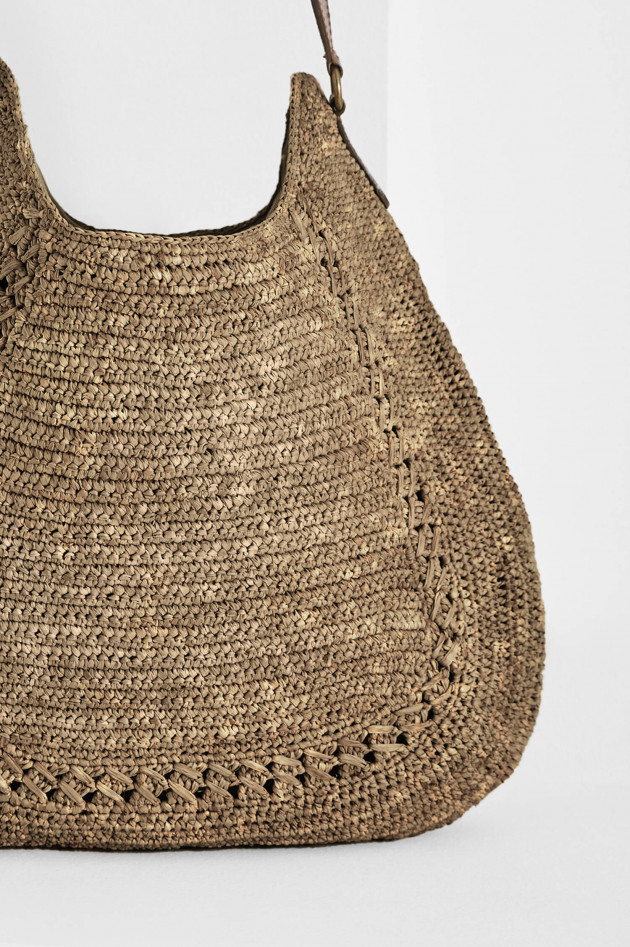 Ibeliv Hobo-Bag MEVA in Walnuss