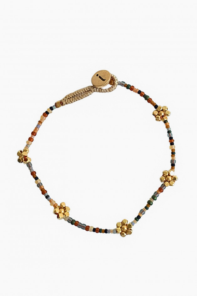 IBU Jewels Armband LULU FLOWER mit Blümchen in Multicolor