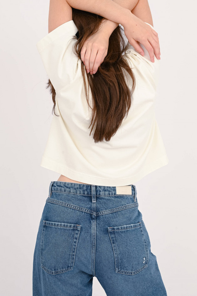 Icon Denim Wide Leg Jeans in Mittelblau