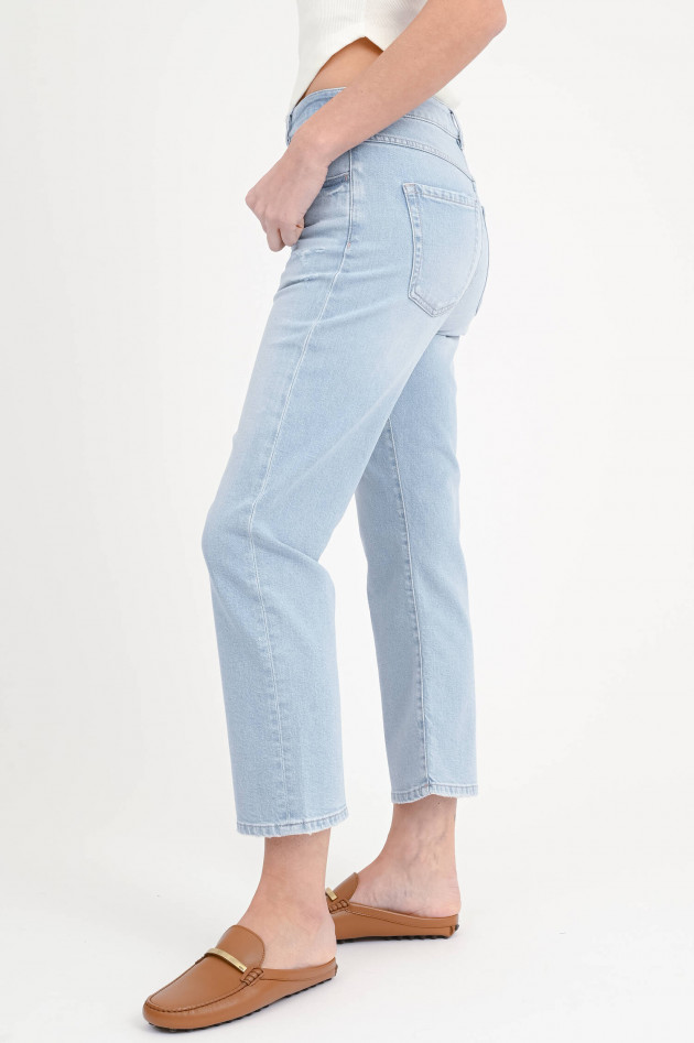 Icon Denim Relaxed Jeans MIMI in Hellblau
