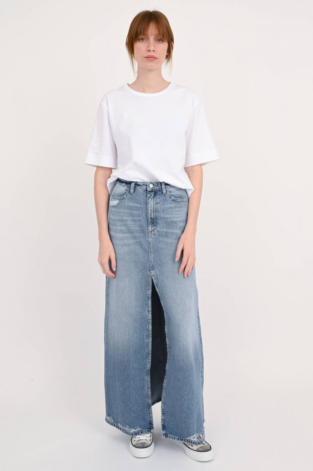 Icon Denim Jeansrock LARA in Hellblau