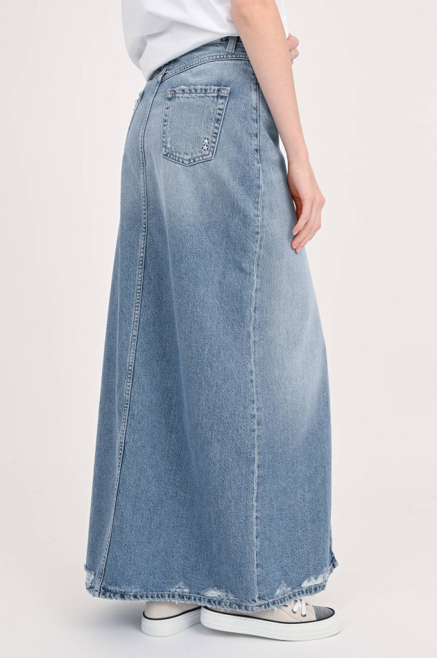 Icon Denim Jeansrock LARA in Hellblau