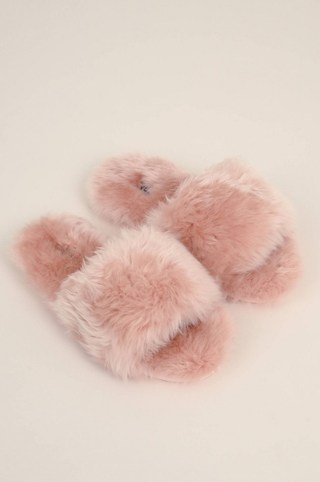 Inuikii Shearling Slipper COSY in Rosa