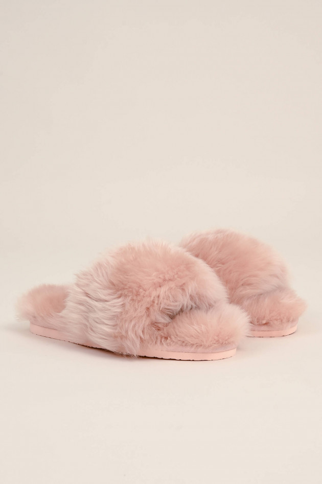 Inuikii Shearling Slipper COSY in Rosa