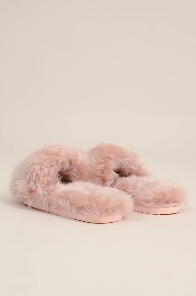 Inuikii Shearling Slipper COSY in Rosa