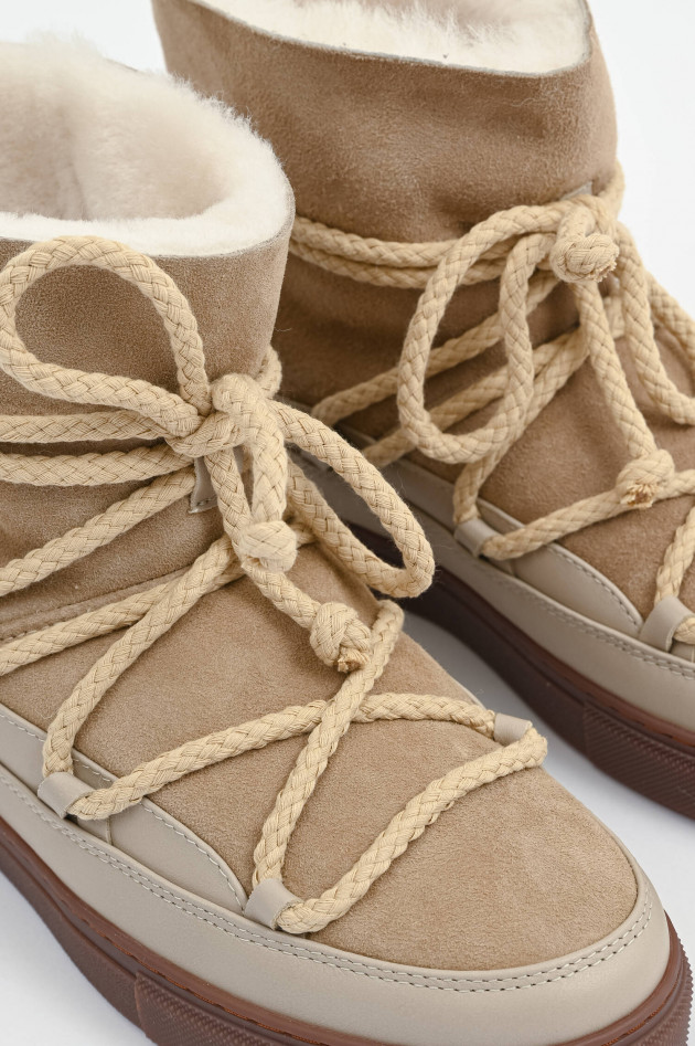Inuikii Lammfell-Boot CLASSIC in Beige