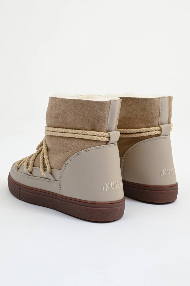 Inuikii Lammfell-Boot CLASSIC in Beige