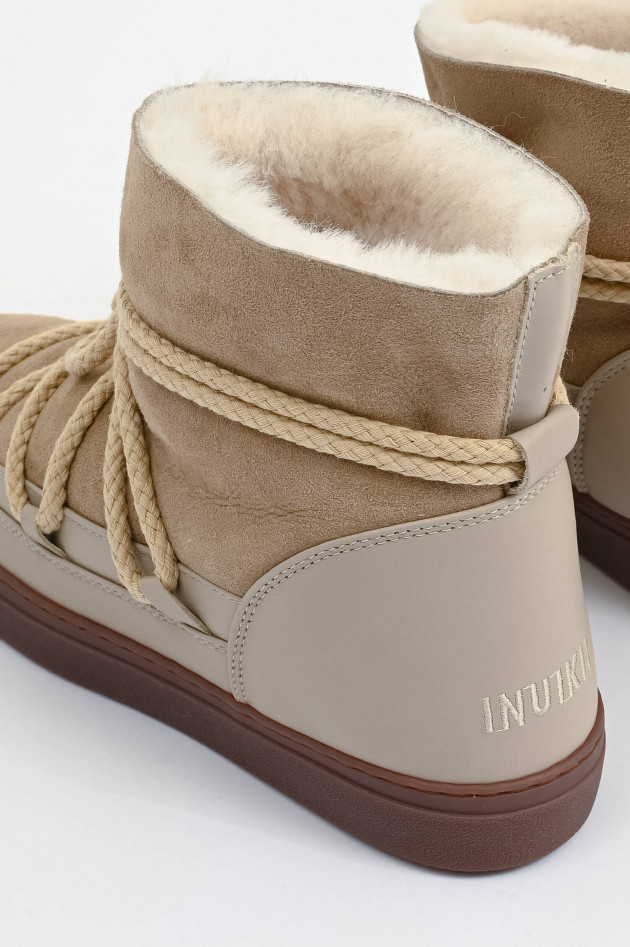 Inuikii Lammfell-Boot CLASSIC in Beige