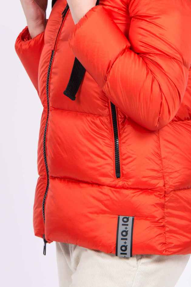 IQ+ Berlin Daunenstepp-Jacke in Orange