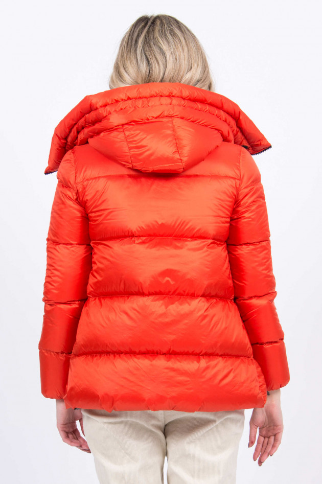 IQ+ Berlin Daunenstepp-Jacke in Orange