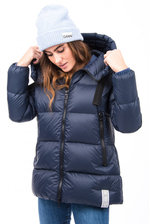 IQ+ Berlin Daunen-Steppjacke in Navy