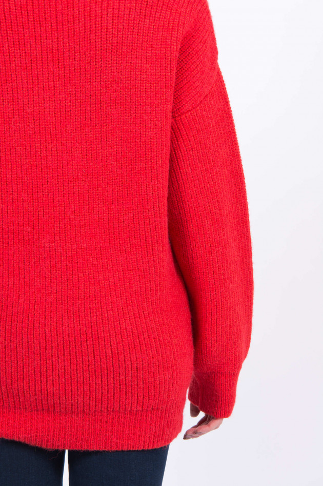 IQ+ Berlin Pullover aus Alpaka-Mix in Rot