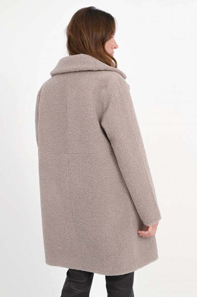 IQ Studio Teddymantel in Taupe