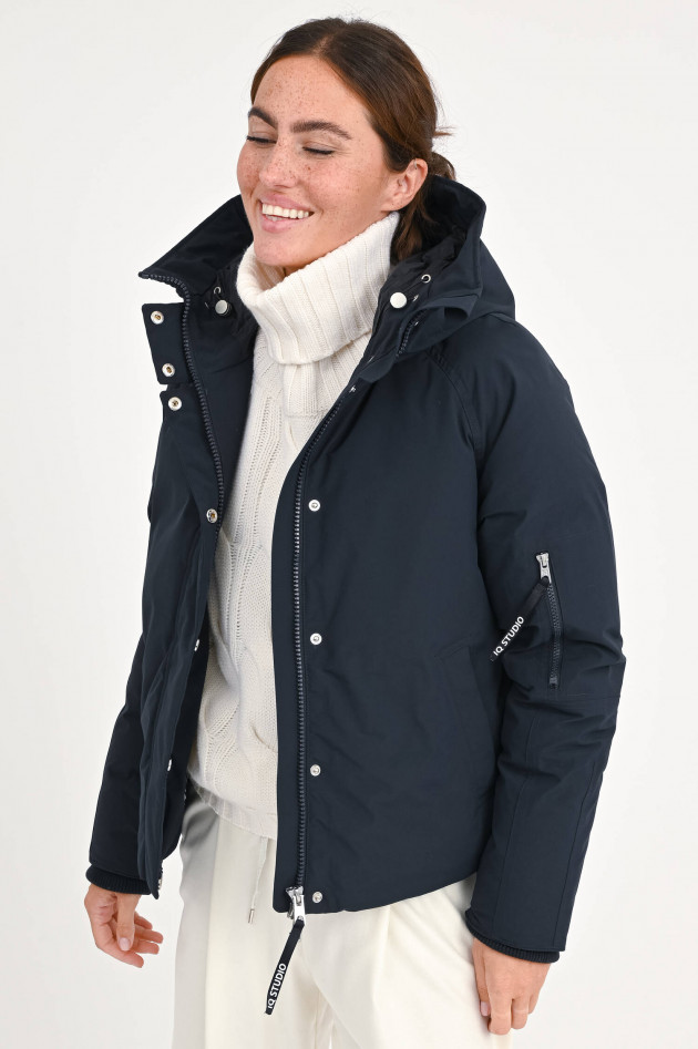 IQ Studio Matte Jacke AMY in Navy