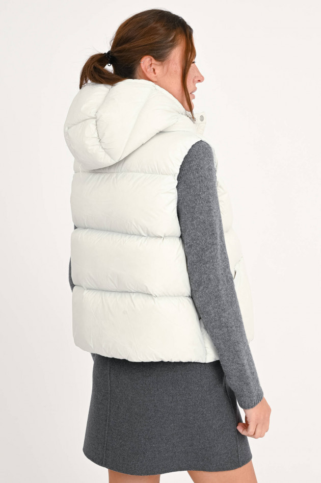 IQ Studio Stepp-Gilet in Artic White