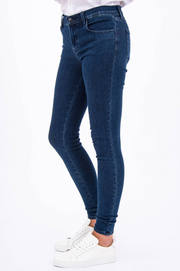 J-Brand  SOPHIA MID RAISE SUPER SKINNY JEANS in Dunkelblau