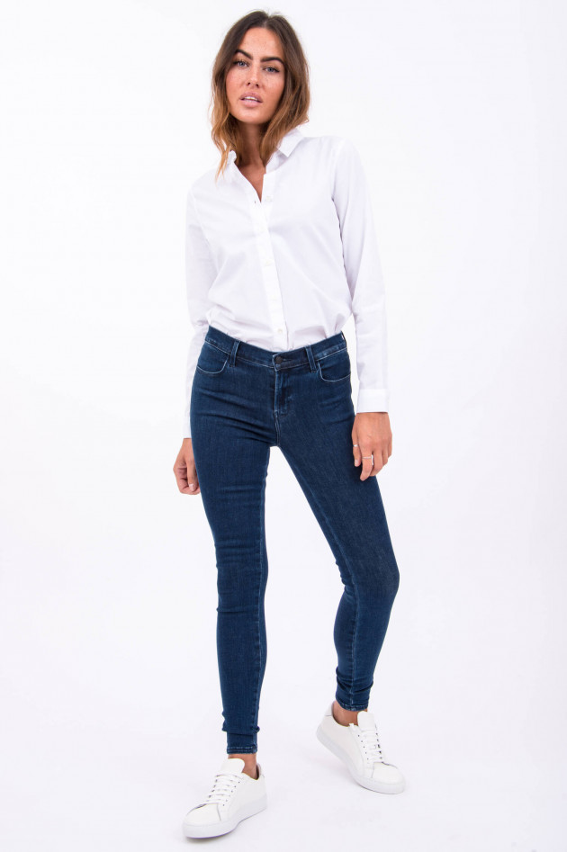 J-Brand  SOPHIA MID RAISE SUPER SKINNY JEANS in Dunkelblau