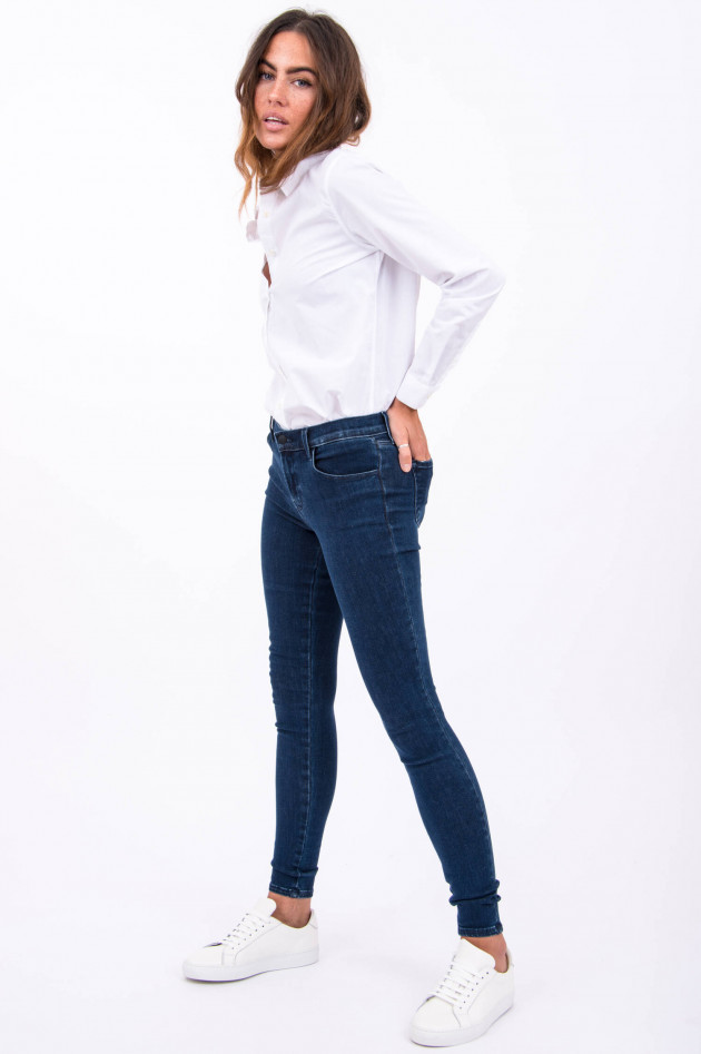 J-Brand  SOPHIA MID RAISE SUPER SKINNY JEANS in Dunkelblau