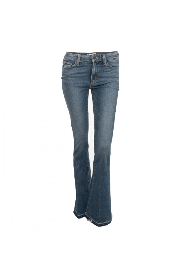 Paige Jeans HIGH RISED BELL CANYON in Blau