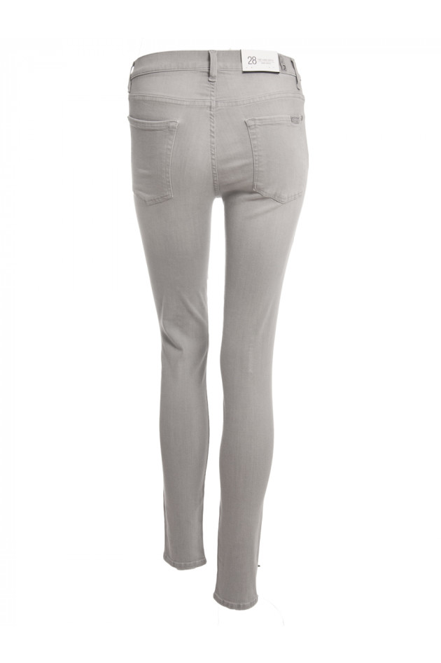 Seven for all Mankind Jeans HIGH WAIST SKINNY in Hellgrau