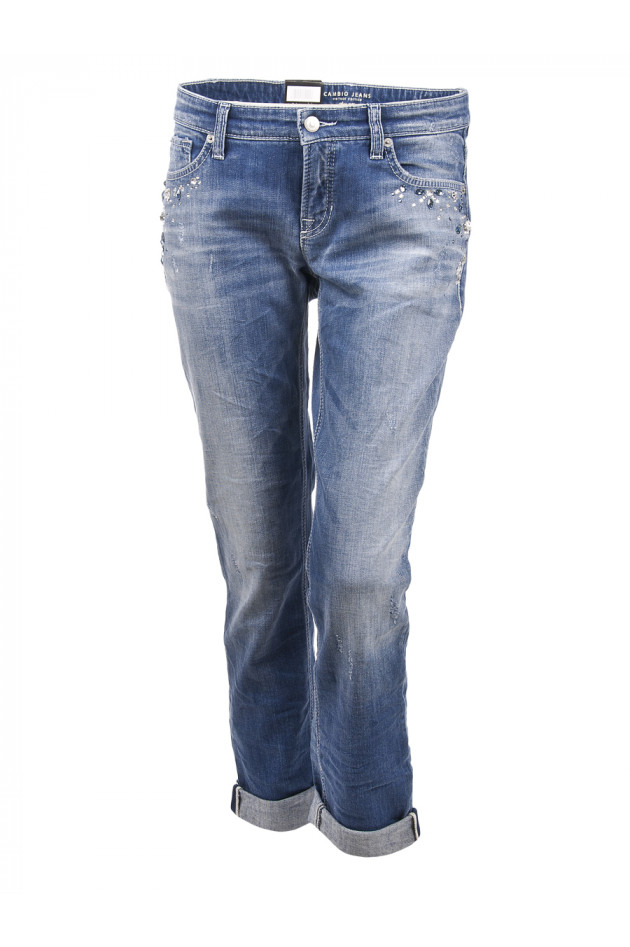 Cambio  Jeans LILI in Mittelblau