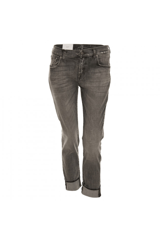 Seven for all Mankind Jeans Relaxed Skinny Grau