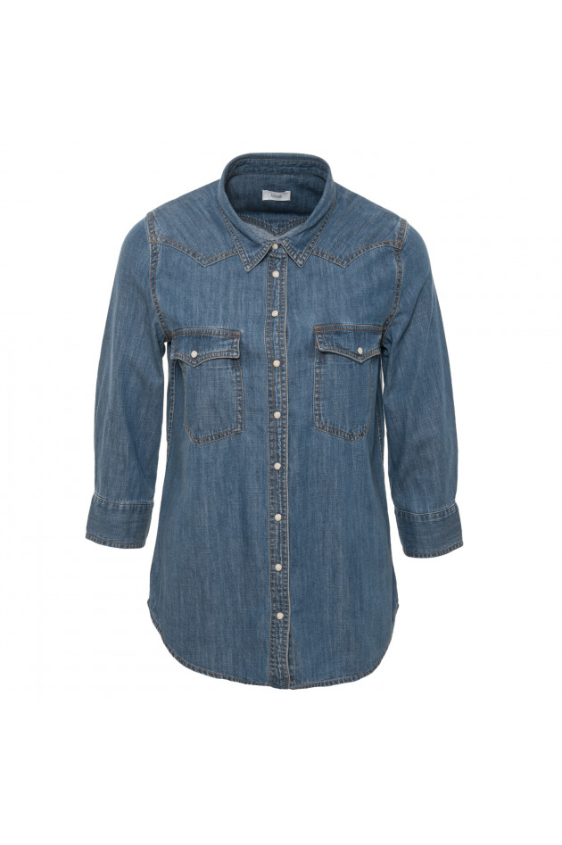 Closed Jeansbluse in Blau