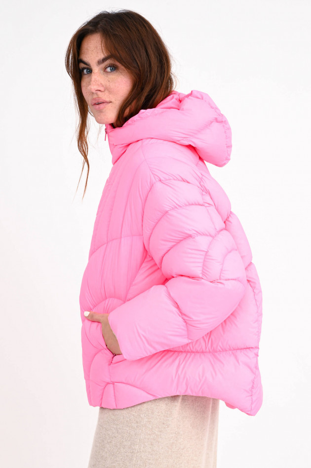 JNBY Daunenstepp-Jacke in Neonpink