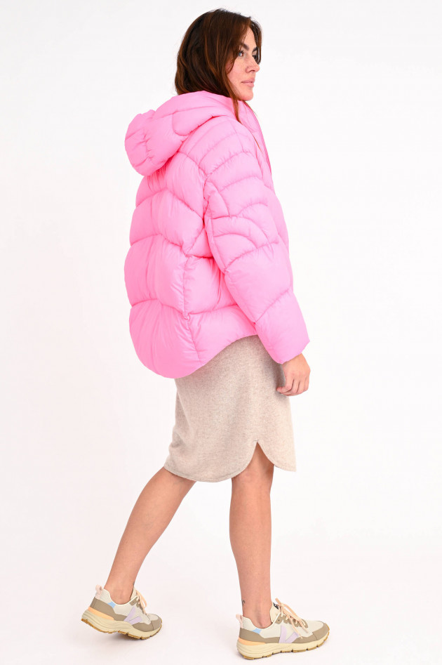 JNBY Daunenstepp-Jacke in Neonpink