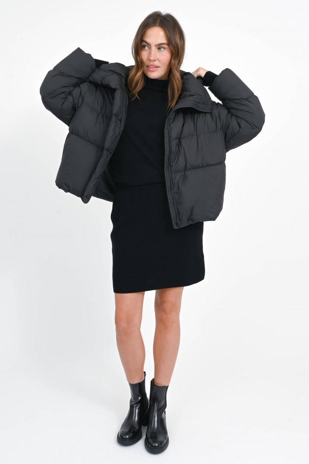 JNBY Daunenjacke mit abnehmbarer Kapuze in Black
