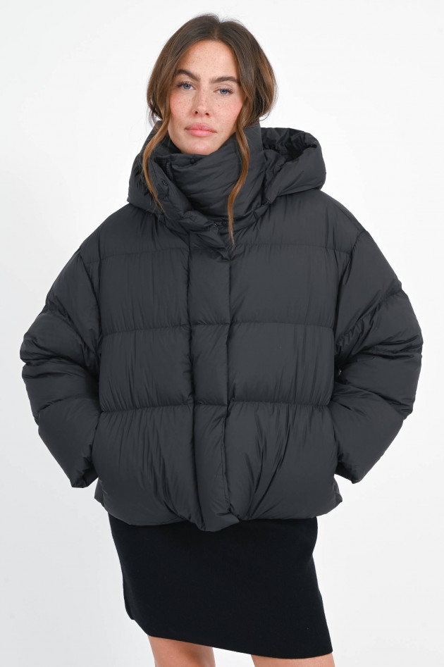 JNBY Daunenjacke mit abnehmbarer Kapuze in Black