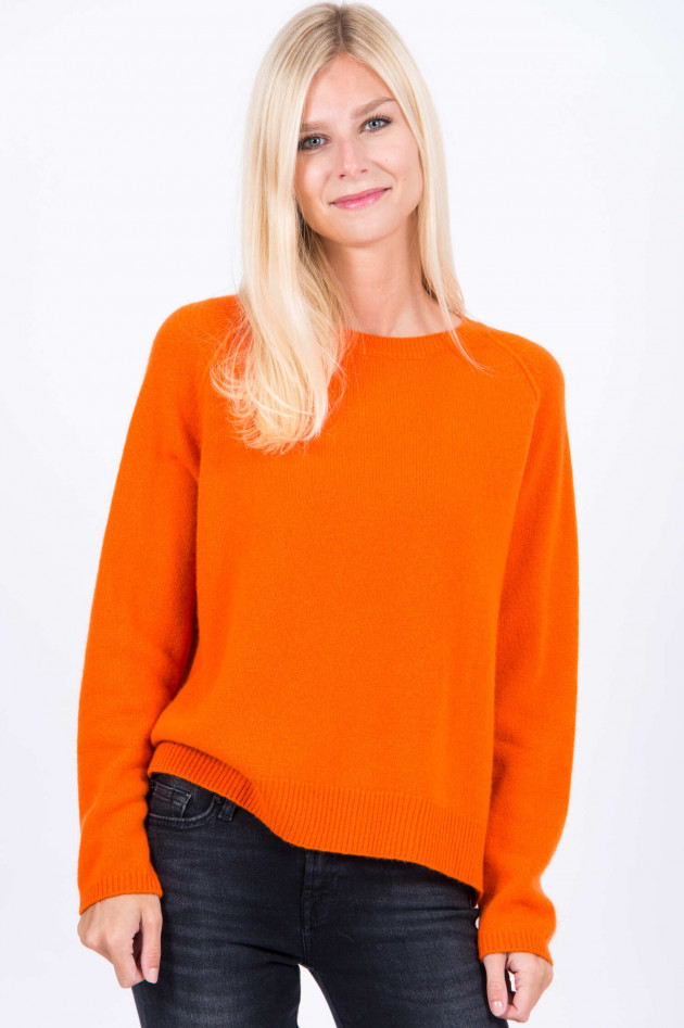 Jumper 1234 Kaschmir Pullover in Orange