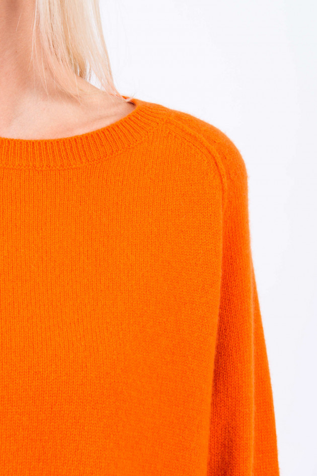 Jumper 1234 Kaschmir Pullover in Orange