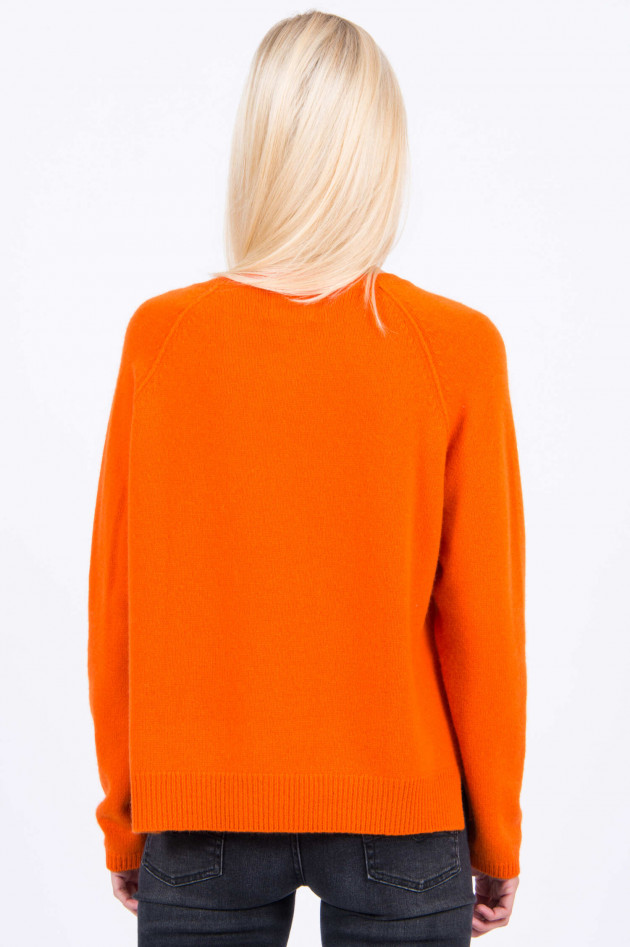 Jumper 1234 Kaschmir Pullover in Orange