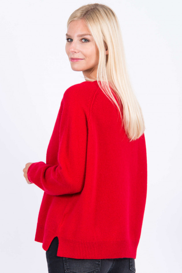 Jumper 1234 Kaschmir Pullover in Rot